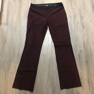 Burgundy dress pants